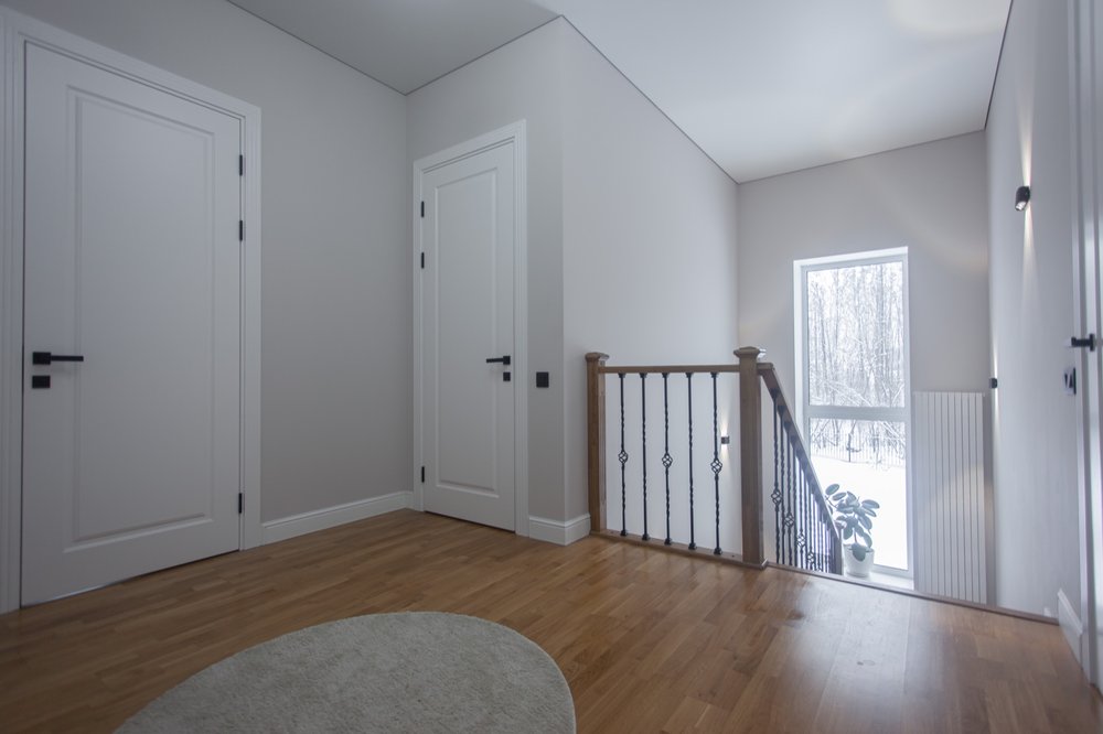 Hallway interior painting project in Chattanooga
