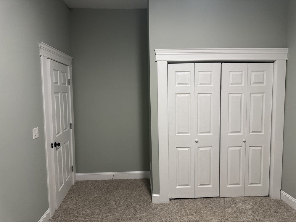 Bedroom interior painting project in Chattanooga